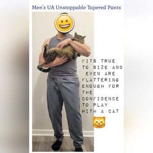 NWT Men's UA Unstoppable Tapered Pants